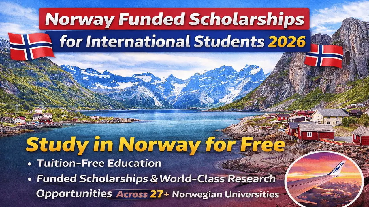 List of Norway Funded Scholarships for International Students 2026