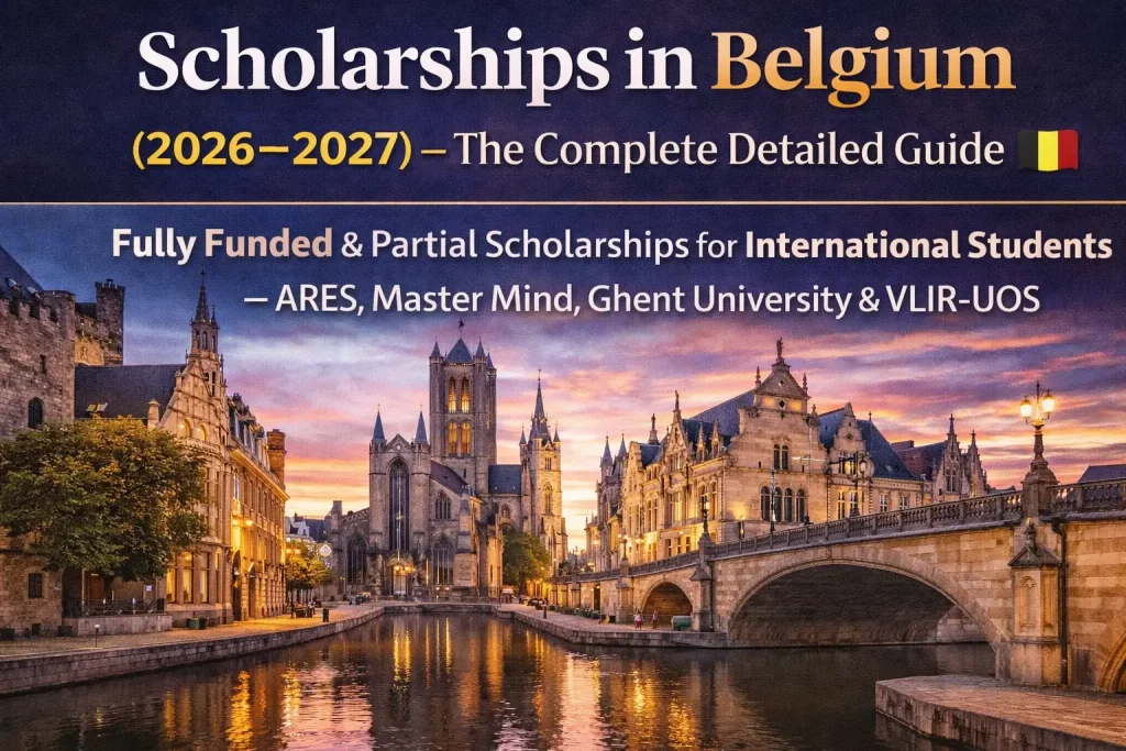 Scholarships in Belgium (2026–2027)