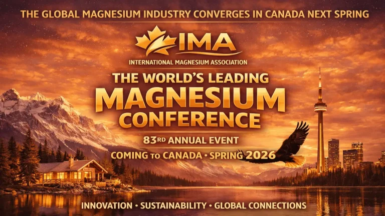 The 83rd World Magnesium Conference Returns to Montreal