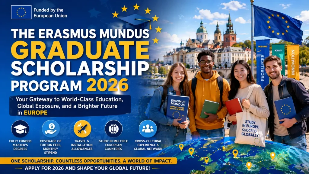Erasmus Mundus Graduate Scholarship Program 2026