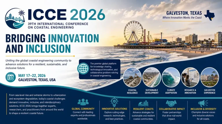 39th International Conference on Coastal Engineering (ICCE 2026)
