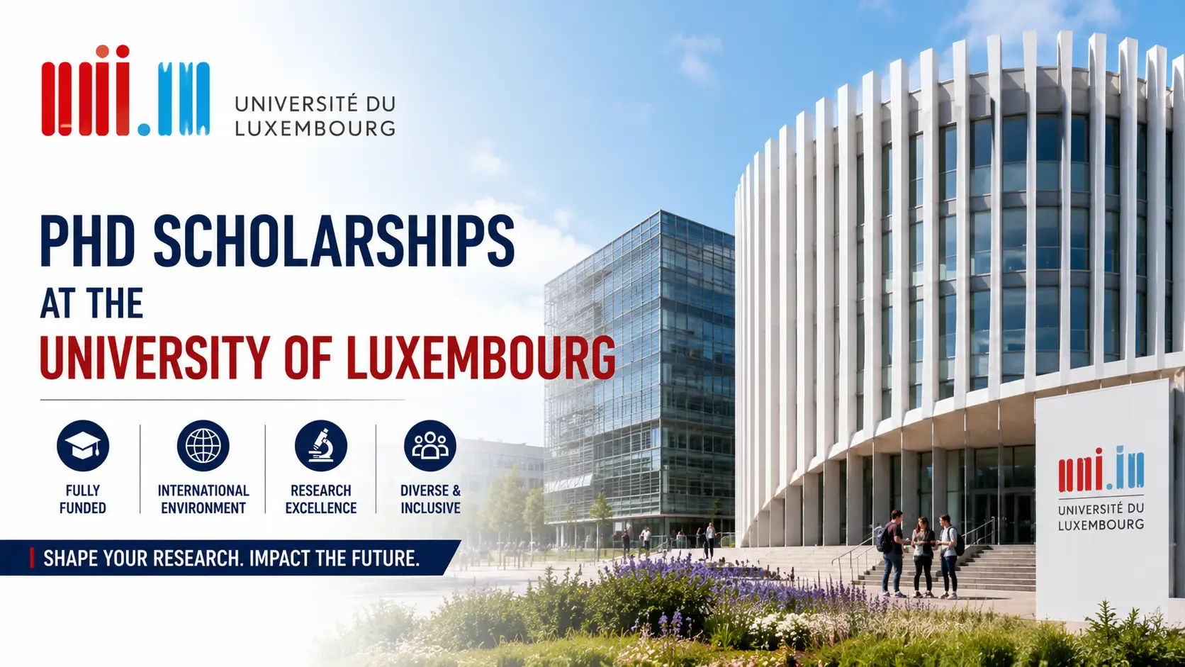 PhD Scholarships at the University of Luxembourg