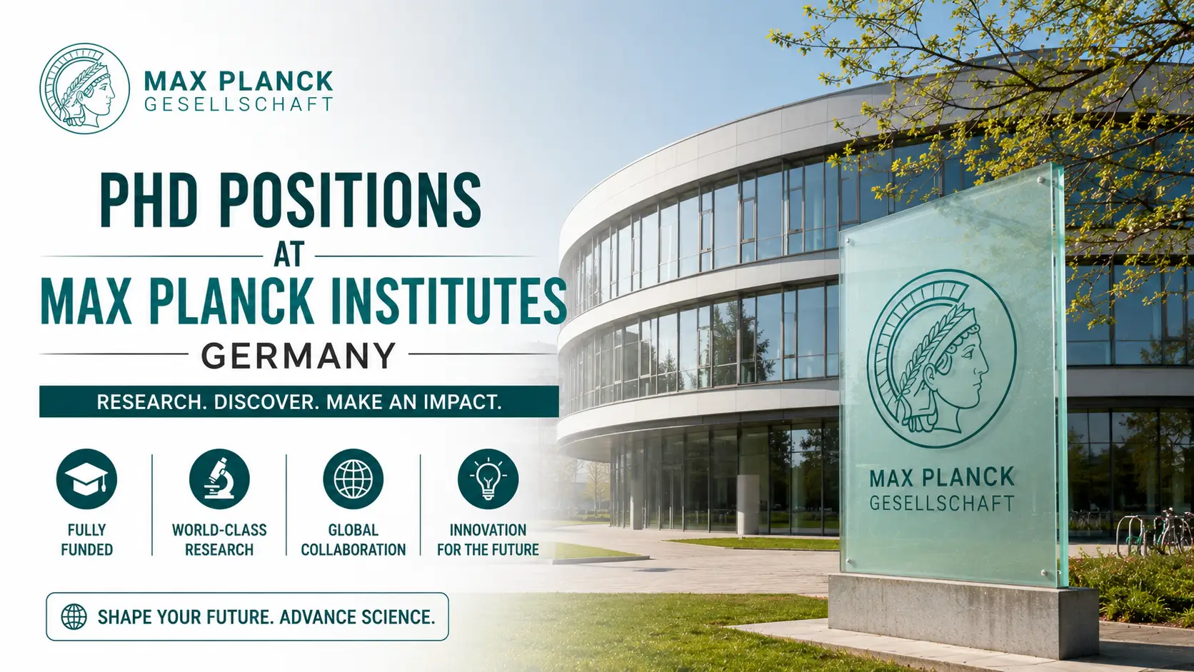PhD Positions at Max Planck Institutes in Germany