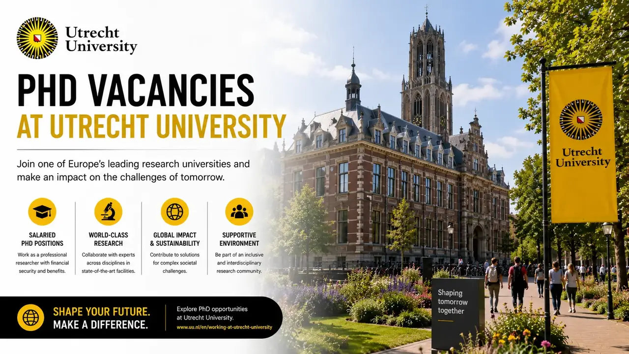 PhD Vacancies at Utrecht University