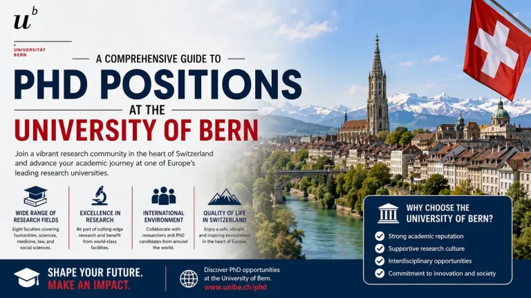 PhD Positions at the University of Bern